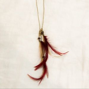 💋 Feather Necklace